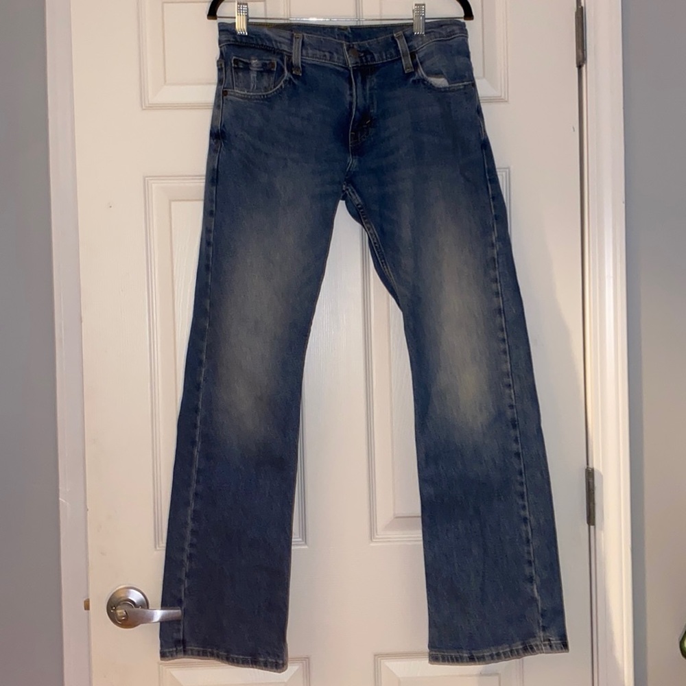 Levis 527 Jeans Mens 30X31 Blue Medium Wash Regular Fit Cowboy Denim